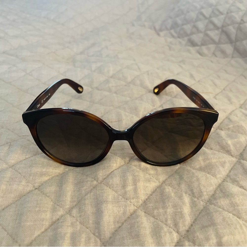Chlo Tortoise Shell Sunglasses - image 2